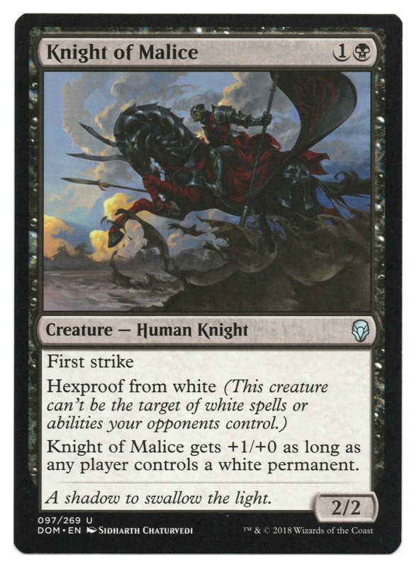 MTG Knight of Malice | #97 Dominaria | English