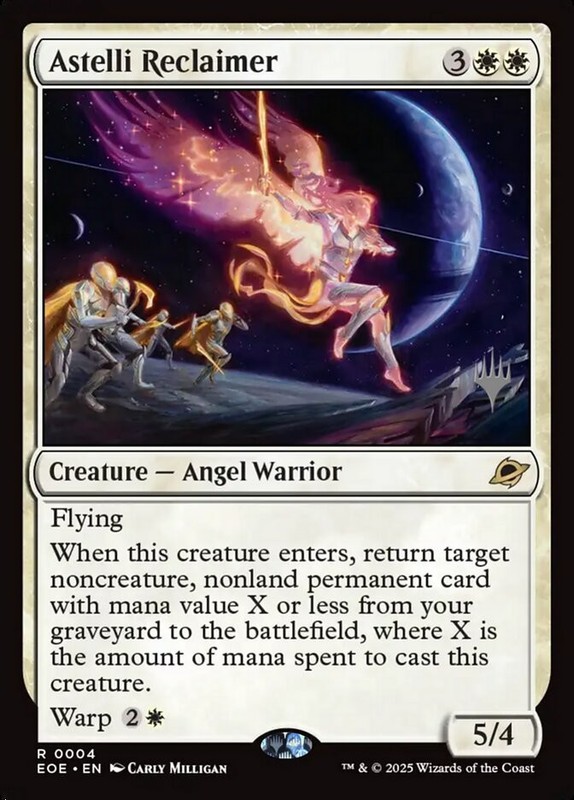 MTG Astelli Reclaimer (4/160) Edge of Eternities Promos NM – Stamped