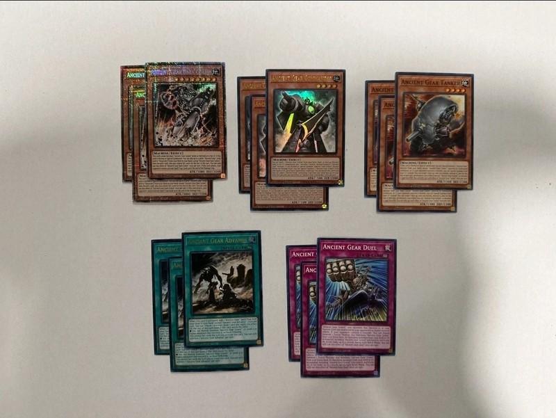 Ancient Gear Deck Core 15 Card MP25 Yugioh Golem Commander Dragon Duel