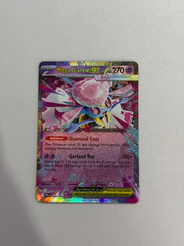 Pokemon Mega Diancie EX 41/94 Holo