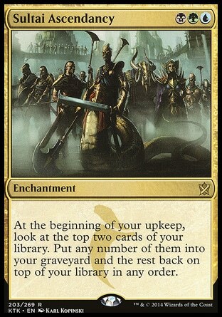 Magic the Gathering MTG Sultai Ascendancy (203) Khans of Tarkir LP