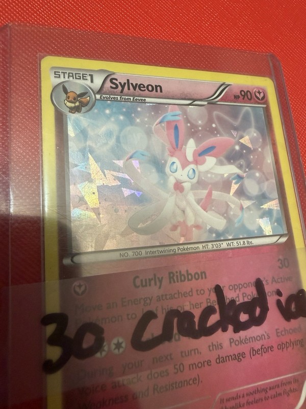 Sylveon 72/111 ~ Cracked Ice Holo ~ Theme Deck Exclusives ~ Furious Fists gallery