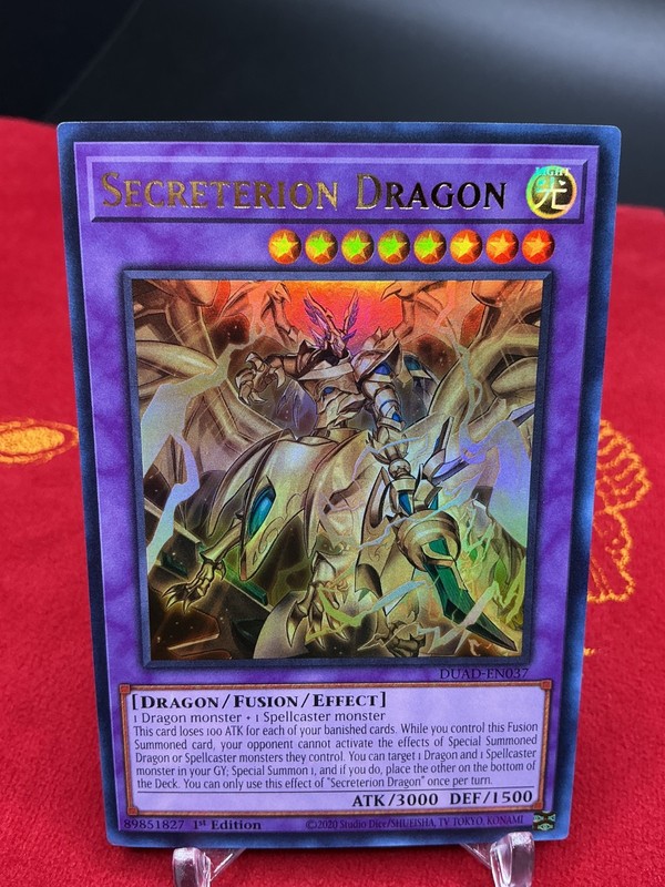 Secreterion Dragon DUAD-EN037 Yugioh Duelist’s Advance LP