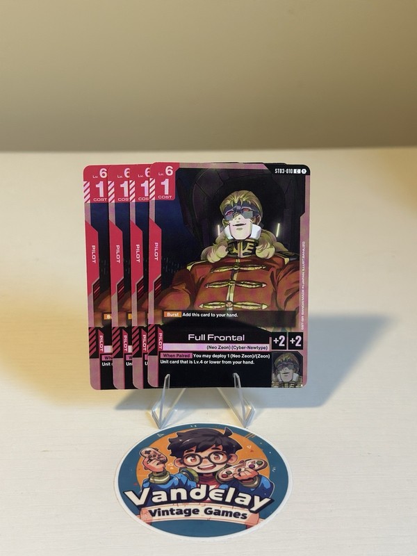 Full Frontal ST03-010 Playset Gundam Card Game Near Mint