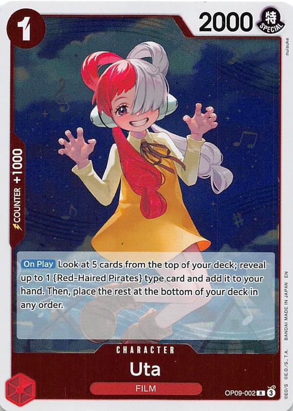 Uta Foil OP09-002 PRB-02 The Best One Piece
