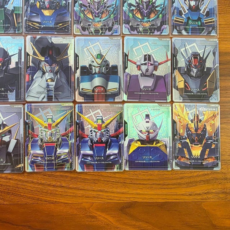 Gundam Card Game GD01 02 03 04 Resource special set of 42 C+ gallery