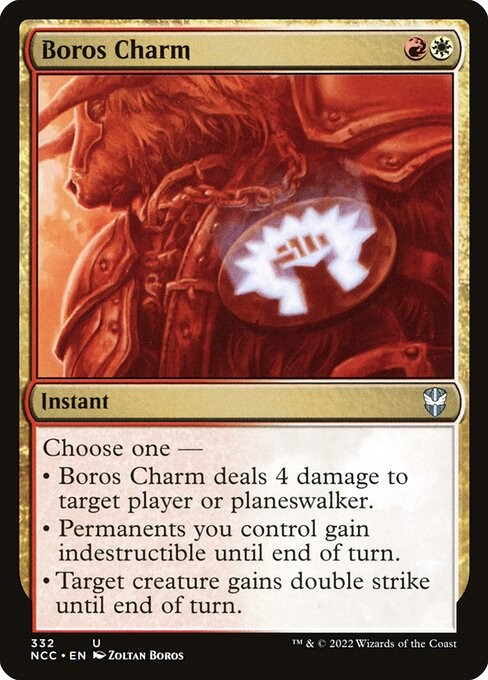 Boros Charm-New Capenna Commander-Regular-332-NM