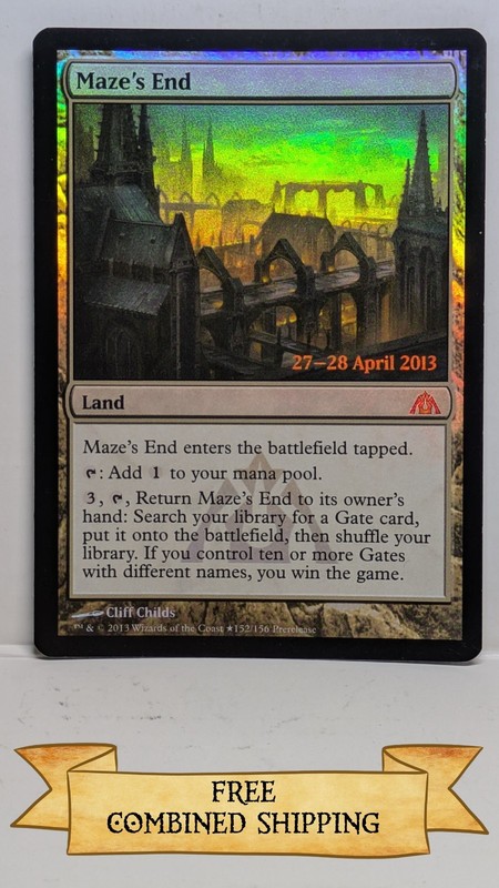 Maze’s End Prerelease Cards Foil