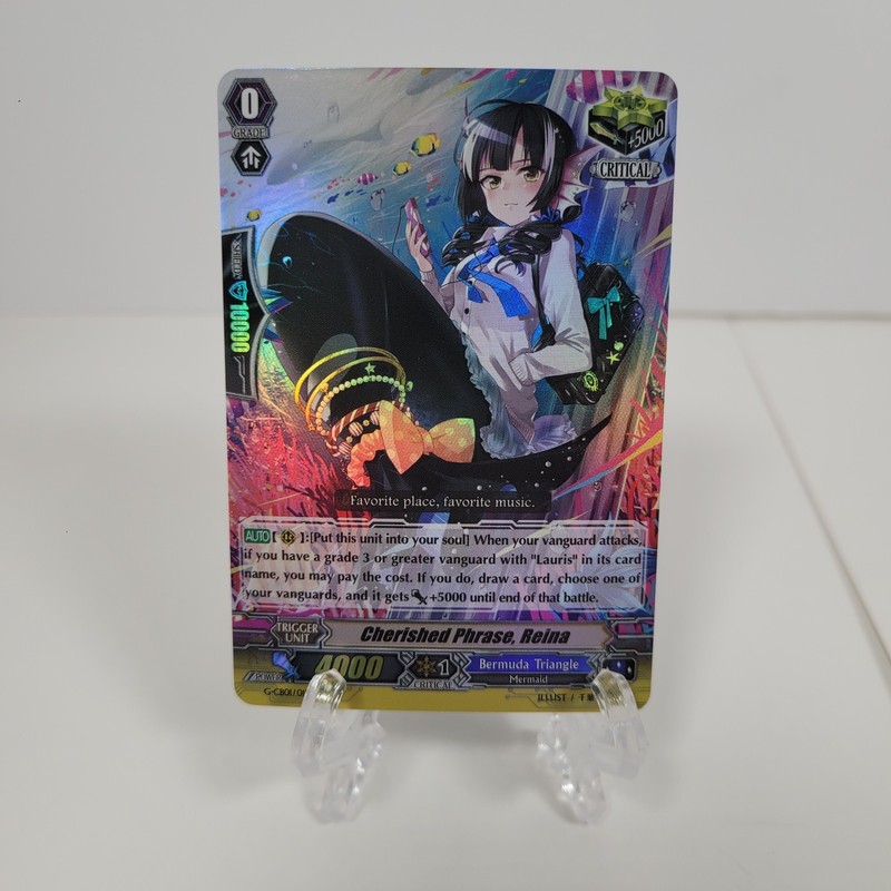 Cardfight!! Vanguard Cherished Phrase Reina G-CB01/012EN RR
