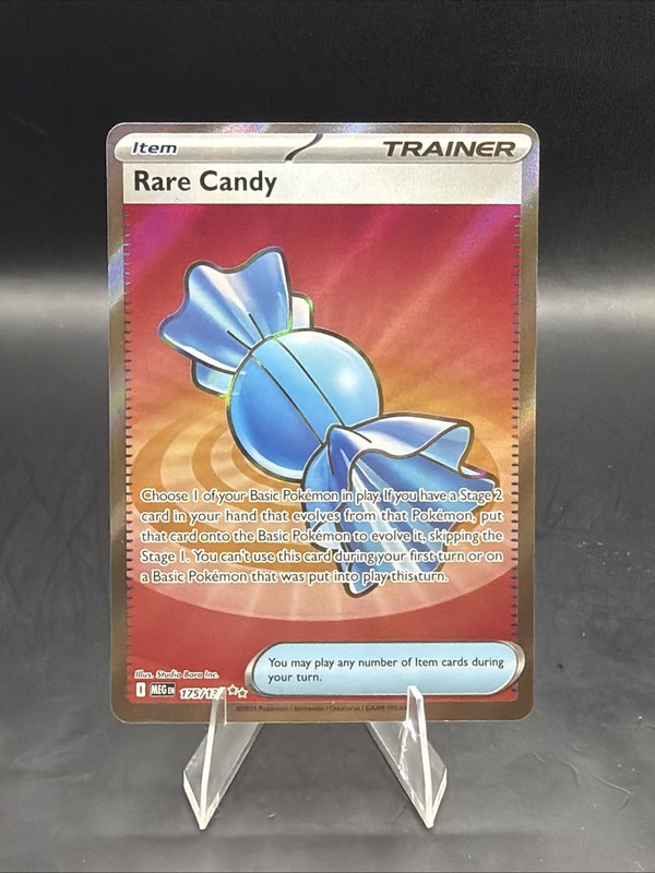 Rare Candy 175/132 Me01: Mega Evolution Holo
