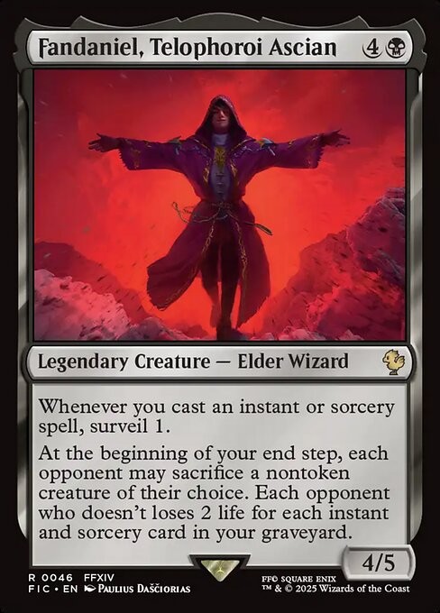 Fandaniel, Telophoroi Ascian 46 R Normal FIC MTG NM