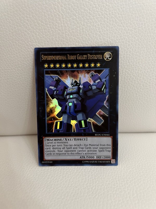 Yu-Gi-Oh Superdimensional Robot Galaxy Destroyer REDU-EN044 Ultra Rare Near Mint