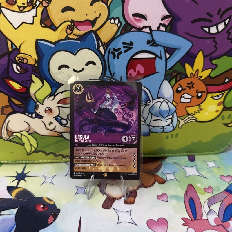 Ursula – Sea Witch Queen 58/204 Legendary NO FOIL Ursula’s NM Disney Lorcana