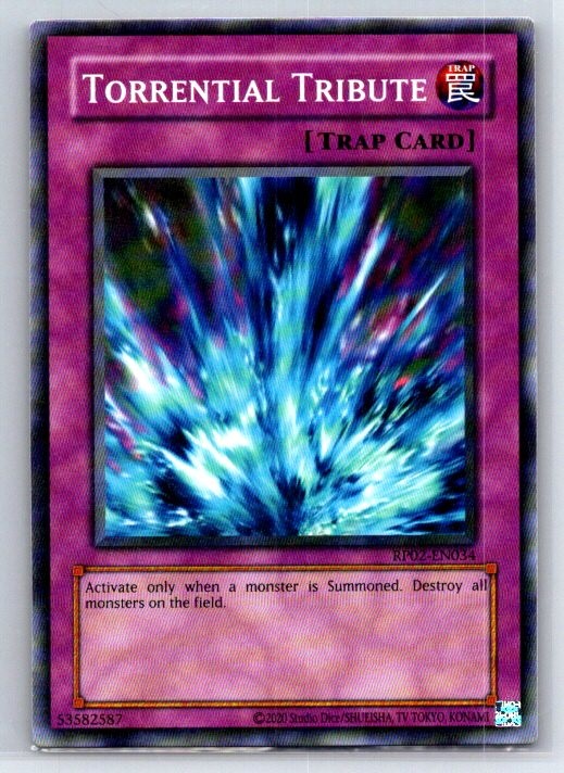 Torrential Tribute SD2-EN025 Structure Deck: Zombie Madness Yu-Gi-Oh LP