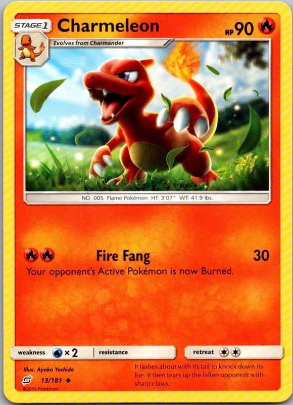 Charmeleon Uncommon SM – Team Up 13/181 NM