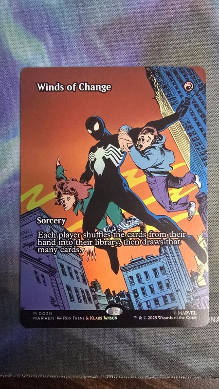 Winds of Change (Borderless) Marvel Universe Eternal-Legal Foil