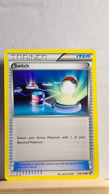 Switch [MP] – Pokemon TCG Black and White 104/114 [Common]