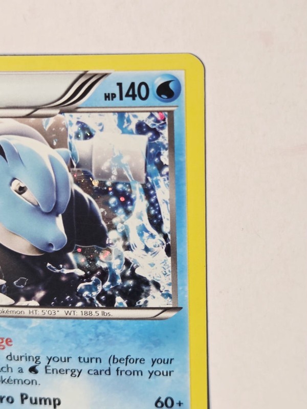 Blastoise 16/101 ERROR Cosmos Holo Rare - XY Blister Pack Exclusive Pokemon LP gallery