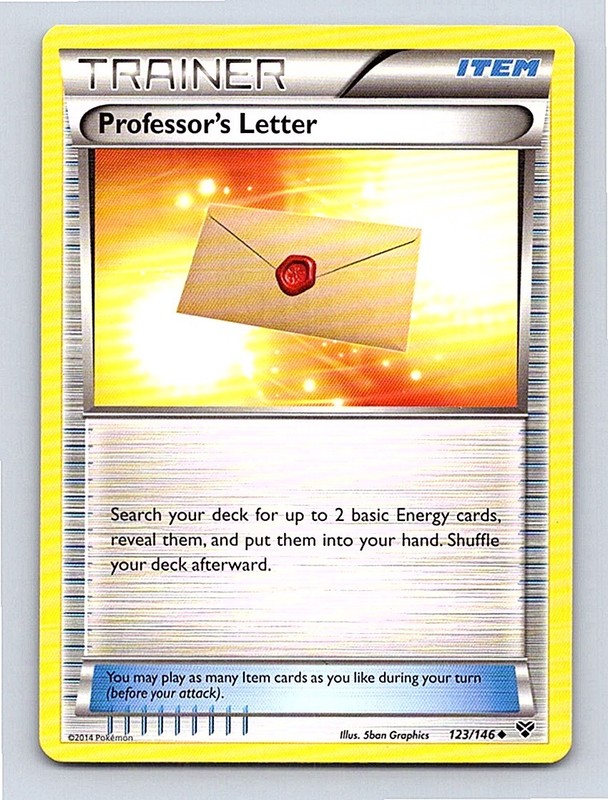 Professor’s Letter 146/162 XY – BREAKthrough Uncommon NM
