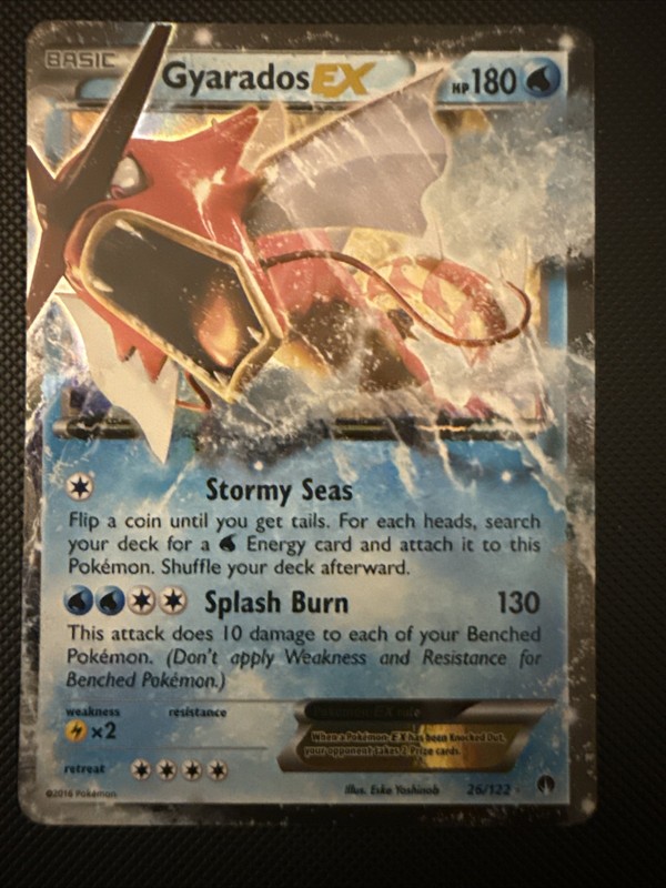 Pokémon: Gyarados EX XY BREAKpoint 26/122 Ultra Rare 2016 TCG LP
