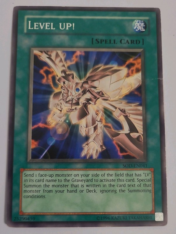 Level Up! (NM) – SOD-EN041 -Soul of the Duelist Yu-Gi-Oh yugigo tcg