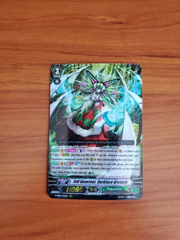 Cardfight Revival Selection – Evil Governor, Darkface Gredora – V-SS09/152EN RRR