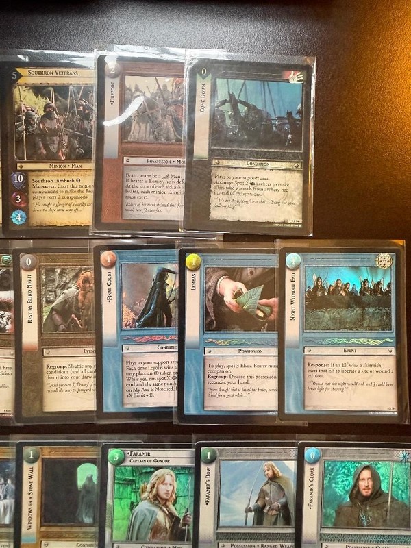 Lord of the Rings TCG Decipher Foil Rare Multi-Listing Near Mint! gallery