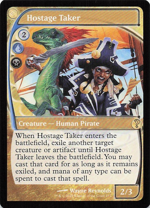 Hostage Taker (Future Sight) R Mystery Booster 2 137 NM