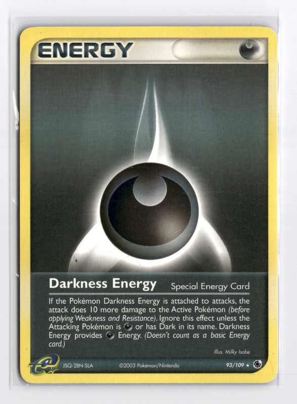 Darkness Energy (Special) – (No E-Reader) Rare Deck Exclusives 93/109 NM
