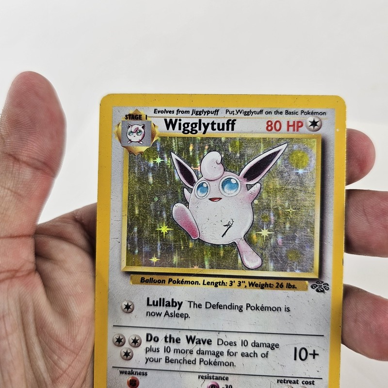 Pokémon TCG Wigglytuff Jungle 16/64 Holo Unlimited Holo Rare gallery