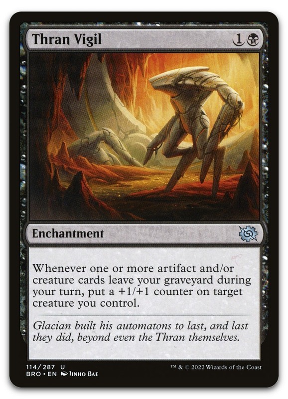 Thran Vigil #114 (NM) Brothers’ War BRO Magic MTG