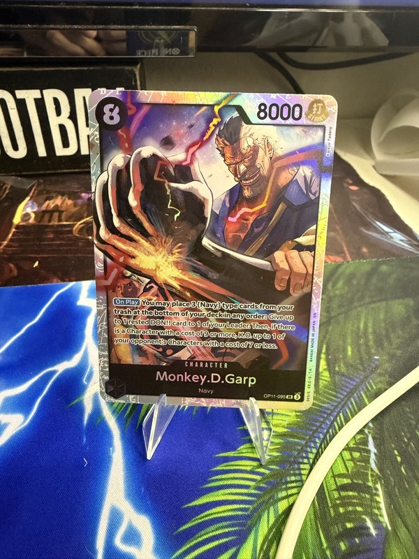Monkey.D.Garp OP11-095 A Fist of Divine Speed Foil