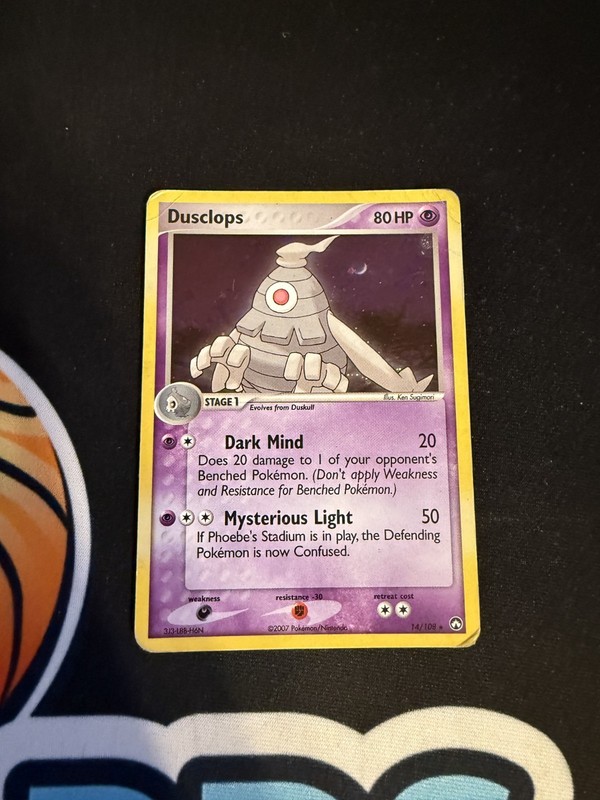 Dusclops 14/108 Holographic Rare EX Power Keepers Pokemon TCG DMG