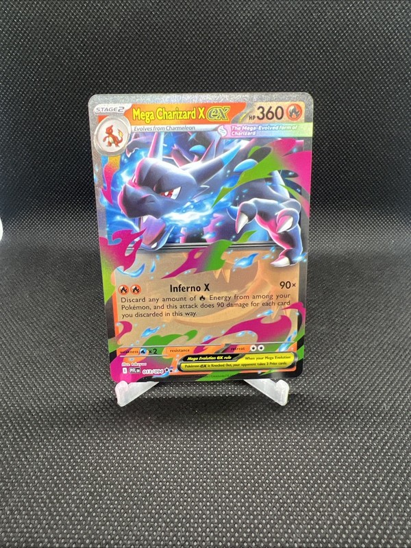 Mega Charizard X ex 013/094 Me02: Phantasmal Flames Holo