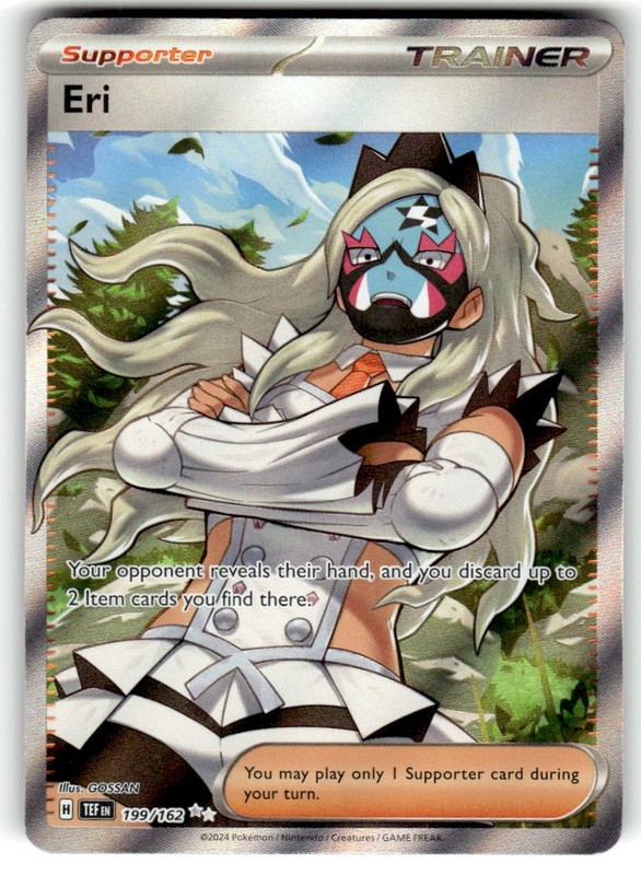 Eri Holo Ultra Rare SV05: Temporal Forces 199/162 NM