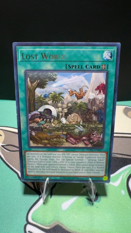 Lost World WISU-EN057 Rare Wild Survivors Yu-Gi-Oh 1st Edition Lightly Played