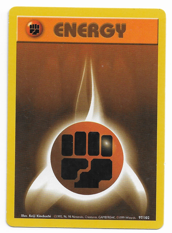 Pokemon Base Set Energy Cards you choose NM/LN unplayed condition 96 – 102 WOTC