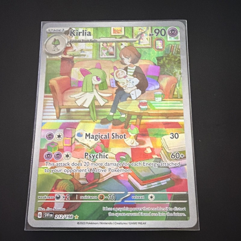The Pokémon Company SV01 Scarlet & Violet Kirlia 212/198 IR Holo EN