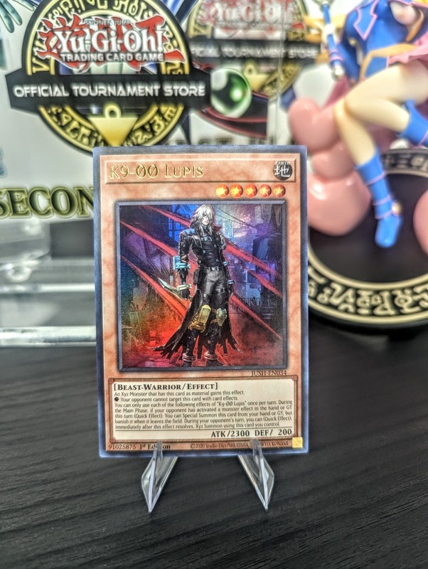 Yu-Gi-Oh! K9-00 Lupis JUSH-EN034 Ultra Rare