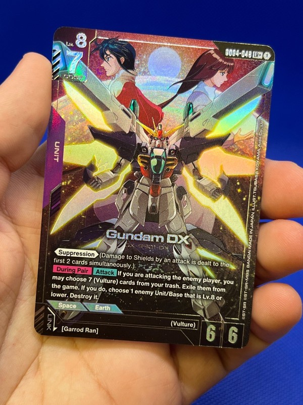 Gundam Card Game Phantom Aria Gundam DX GD04-049 LR+ Alternate Alt Art NM gallery