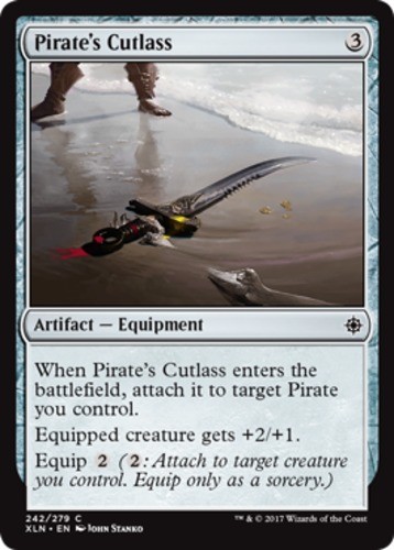 Pirate’s Cutlass~242/279~LP~(XLN) – Ixalan~MTG