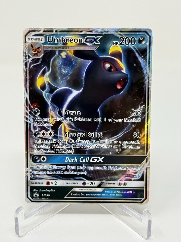 2017 Pokemon SM Premium Coll. Promo Umbreon EX #SM36 Holo