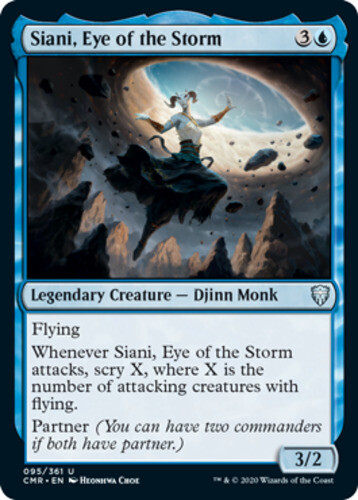 4x Siani, Eye of the Storm NM-Mint, English Commander Legends MTG Magic