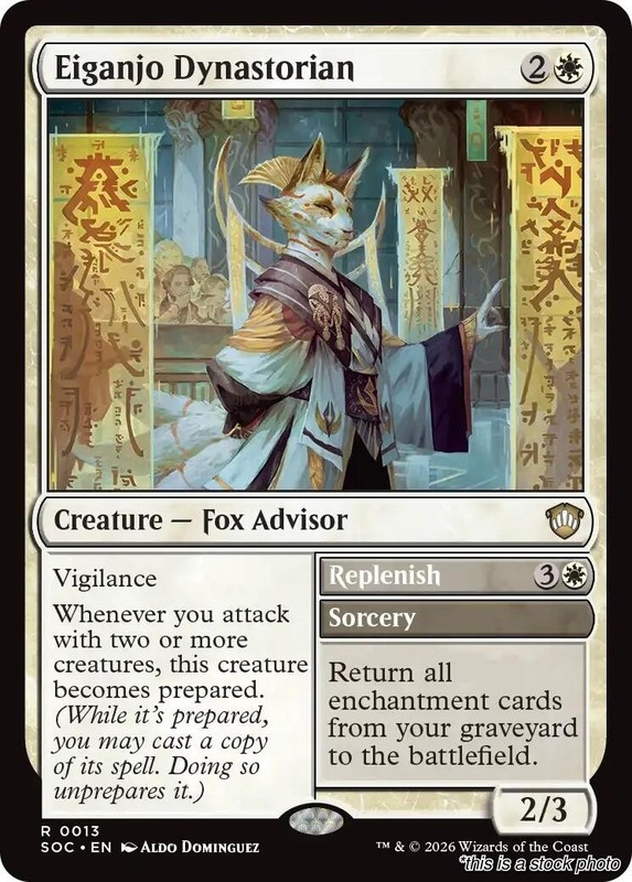 MTG Eiganjo Dynastorian 13 Commander: Secrets of Strixhaven NM Magic
