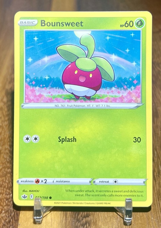 Bounsweet 013/198 Common Chilling Reign Pokemon Near Mint