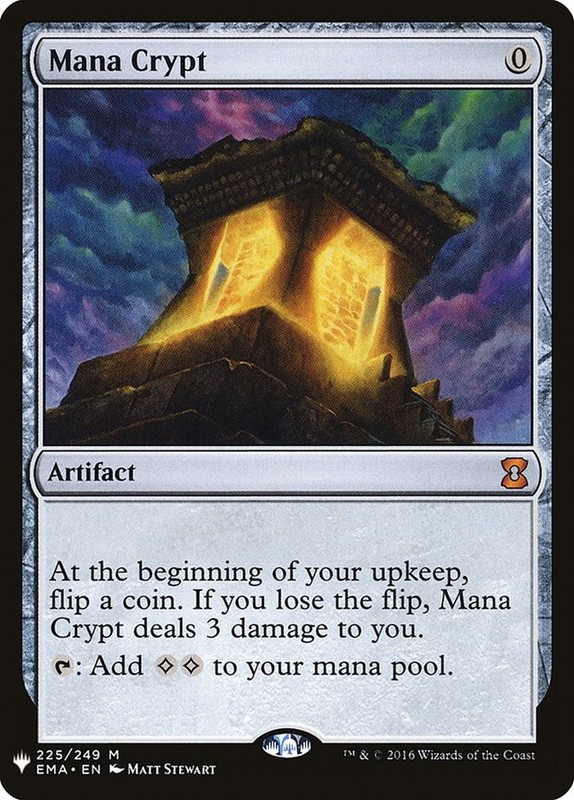 MTG Mana Crypt – Mystery Booster / The List #225