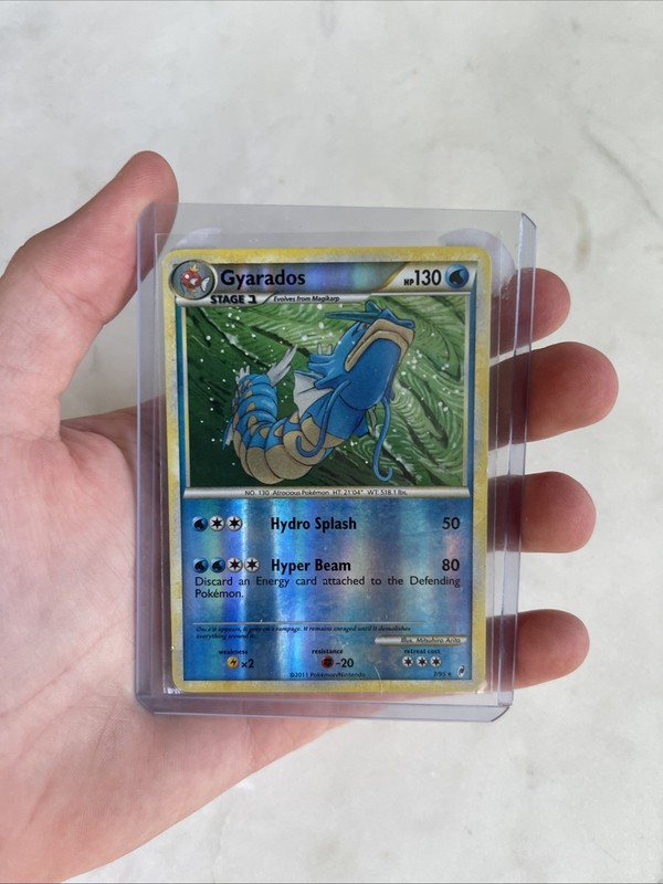 Pokémon TCG Gyarados Holo Rare 2011 7/95