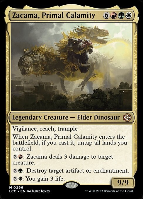 MTG – Zacama, Primal Calamity – Lost Caverns of Ixalan