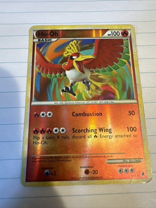 Ho-Oh 9/95 Call of Legends Reverse Holo gallery