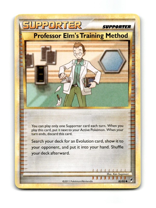 Professor Elm’s Training Method 82/95 Uncommon Call of Legends Pokemon NM ~01672
